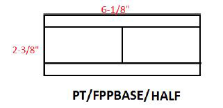 FP Francotyp Postalia  PLABEL Postage Half Tape Labels for the Post Base 20, 30, 45 & 65 Meters